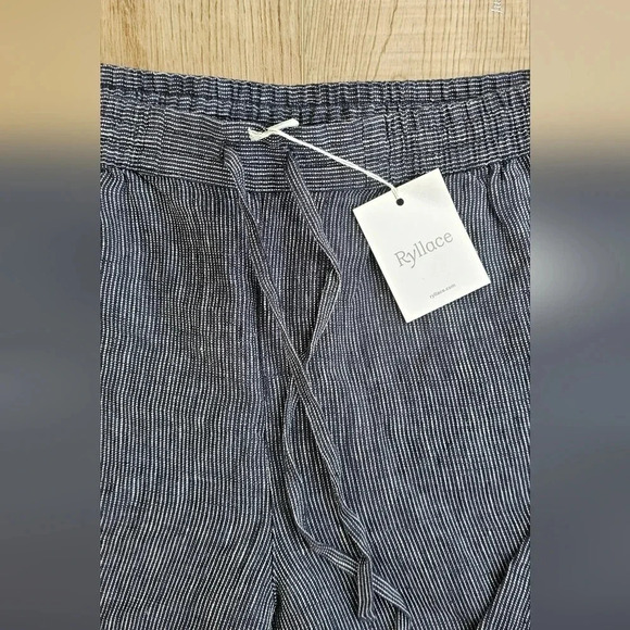 Striped Blue Trousers - Picture 7 of 9